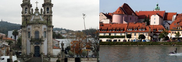 Guimarães und Maribor - Kulturhauptstädte Europas
