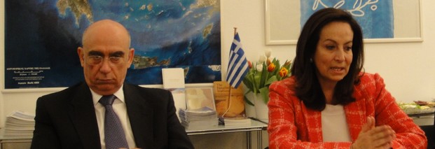 Diamantopoulou auf Europatournee
