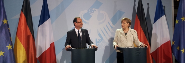 Hollande bei Merkel: Wachstum ist nicht gleich Wachstum