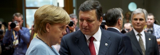 EU-Kommissionspräsident José Manuel Barroso verlangt knapp 7 Prozent mehr Geld für den EU-Haushalt 2013. Viele Mitgliedsstaaten, darunter Deutschland, wollen dagegen ein EU-Sparbudget durchsetzen. Foto: Rat