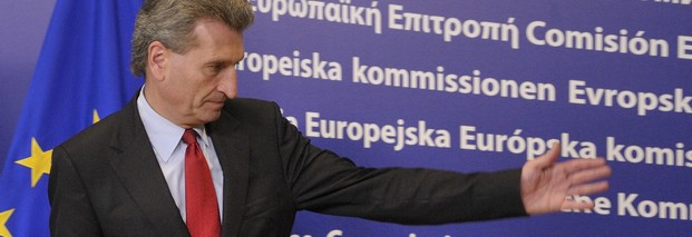 EU-Energiekommissar Günther Oettinger muss die Mitgliedsstaaten noch überzeugen, ihre Energieinfrastruktur besser miteinander zu vernetzen. Foto: EC