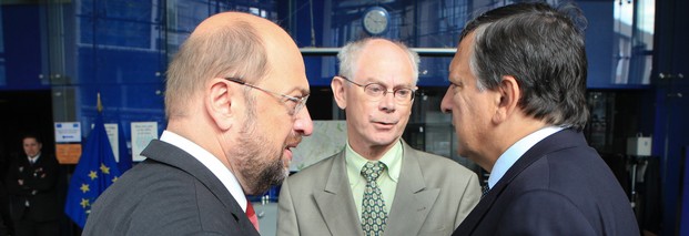 Drei EU-Präsidenten holen Friedensnobelpreis ab