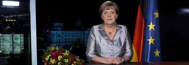 Merkel: Mit Sorgen in das neue Jahr 2013
