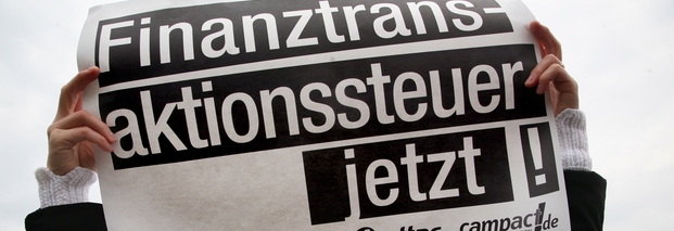 Finanztransaktionssteuer auf Eis gelegt