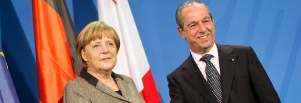 Malta: Gonzi startet Wahlkampf in Berlin