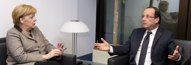 Frankreichs Sozialisten gegen Merkels Sparpolitik für Europa