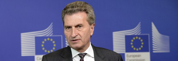 Günther Oettinger, Mann mit Energien. Foto: EC