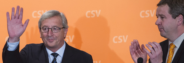 Trotz Verluste: Juncker will weiter regieren