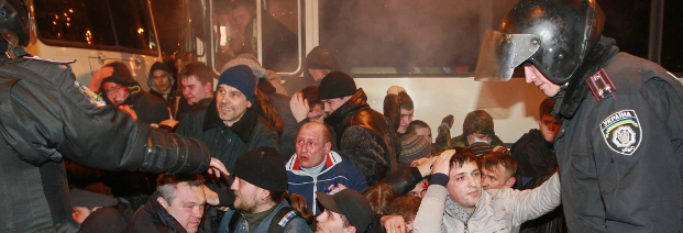 Ein Toter bei Ausschreitungen im ukrainischen Donezk