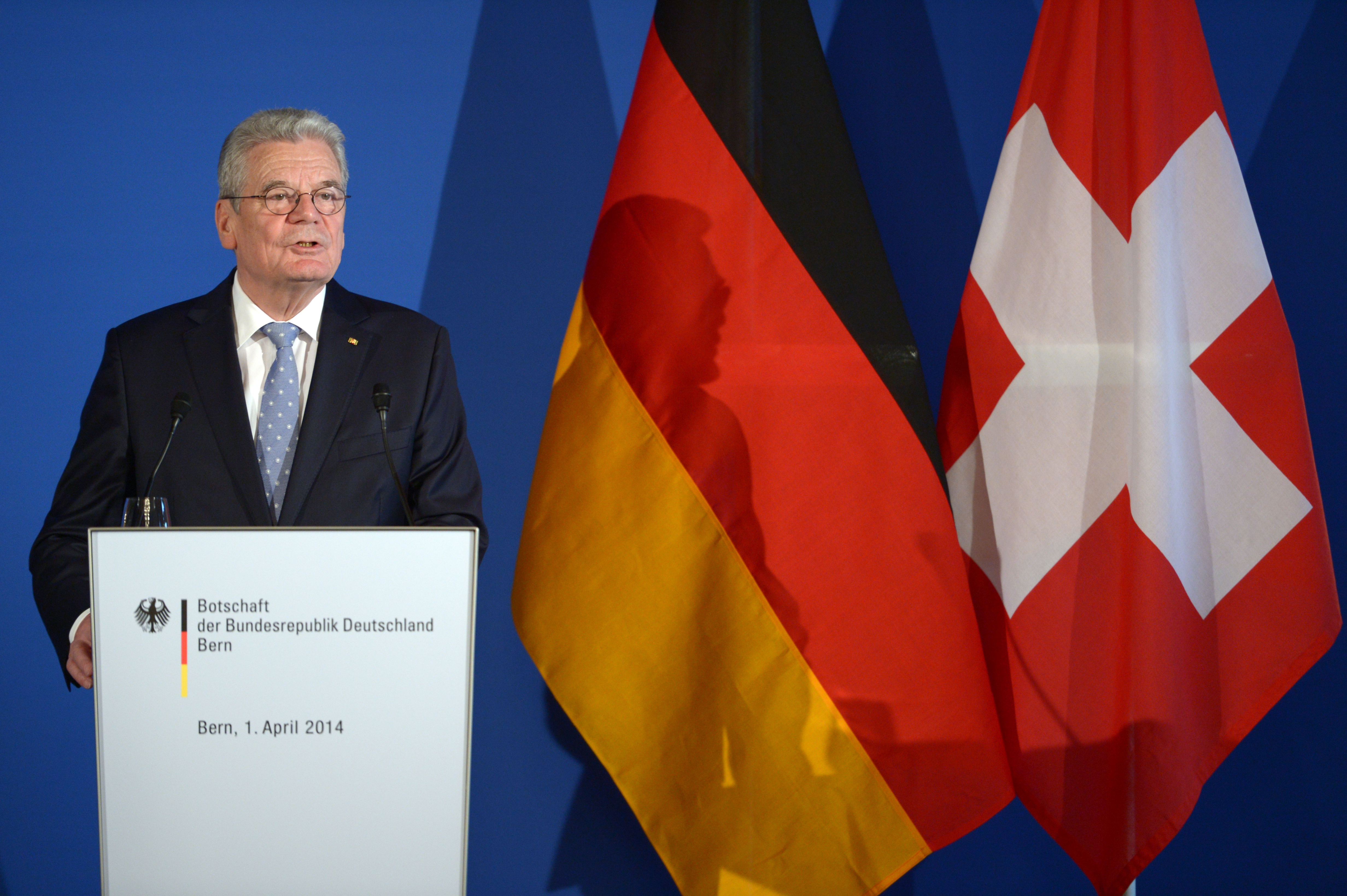 Gauck in der Schweiz: Ideologischer Streit unter Freunden