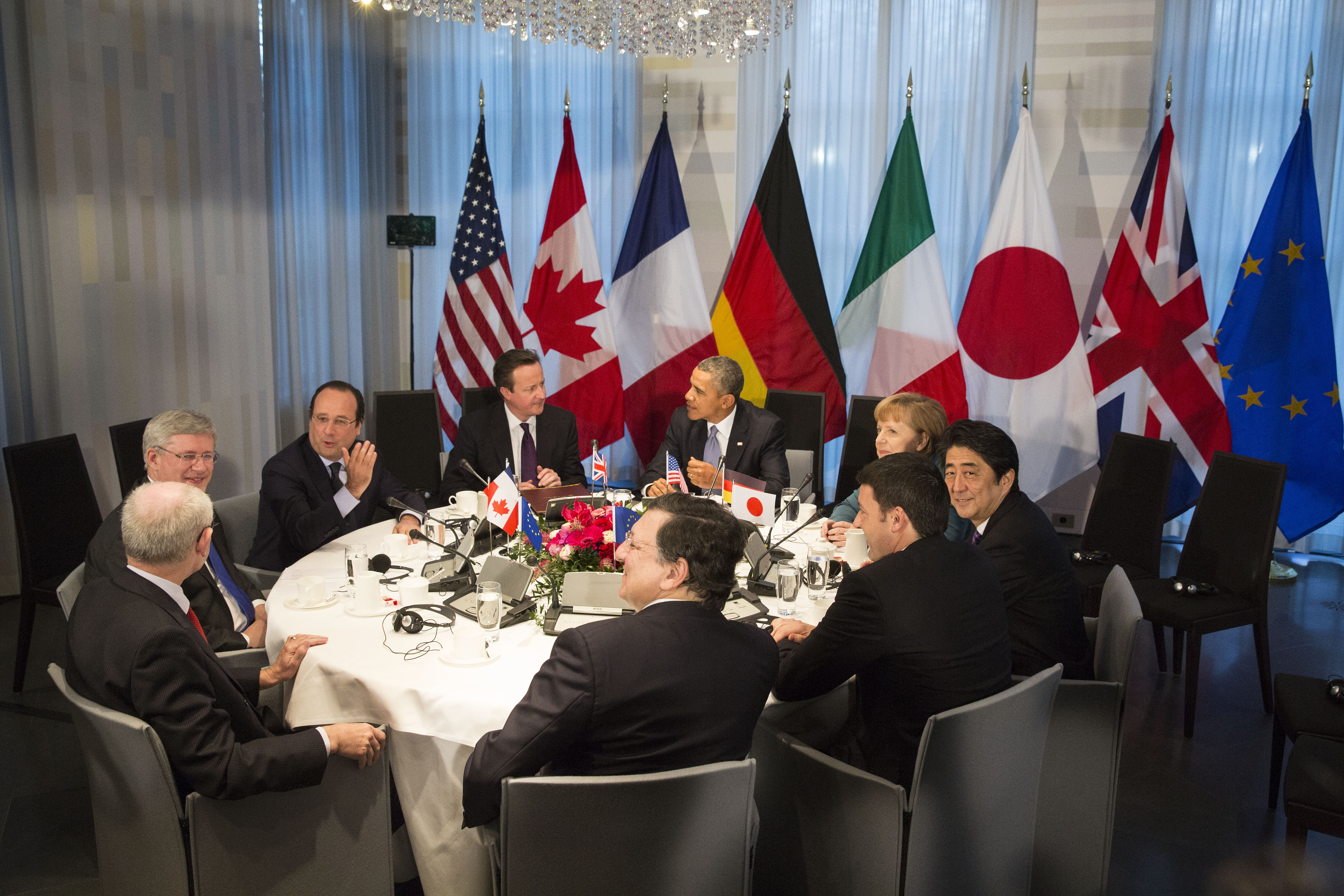 G7 sagt Gipfel mit Russland wegen Krim-Krise ab