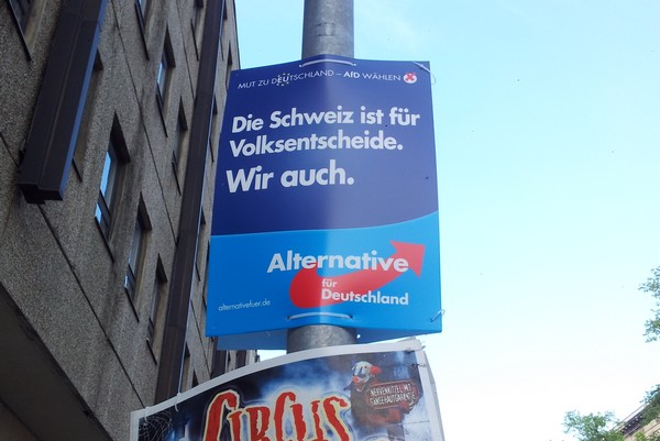 Alternative für Deutschland (AfD): "Die EU steht Kopf"