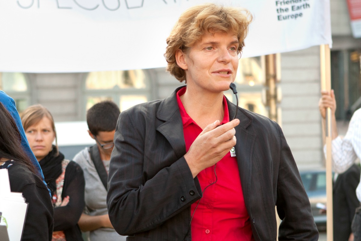 Anne van Schaik, accountable finance campaigner at Friends of the Earth Europe [FoEE/Flickr]