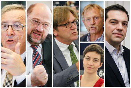 LIVE: Spitzenkandidaten debattieren in Brüssel