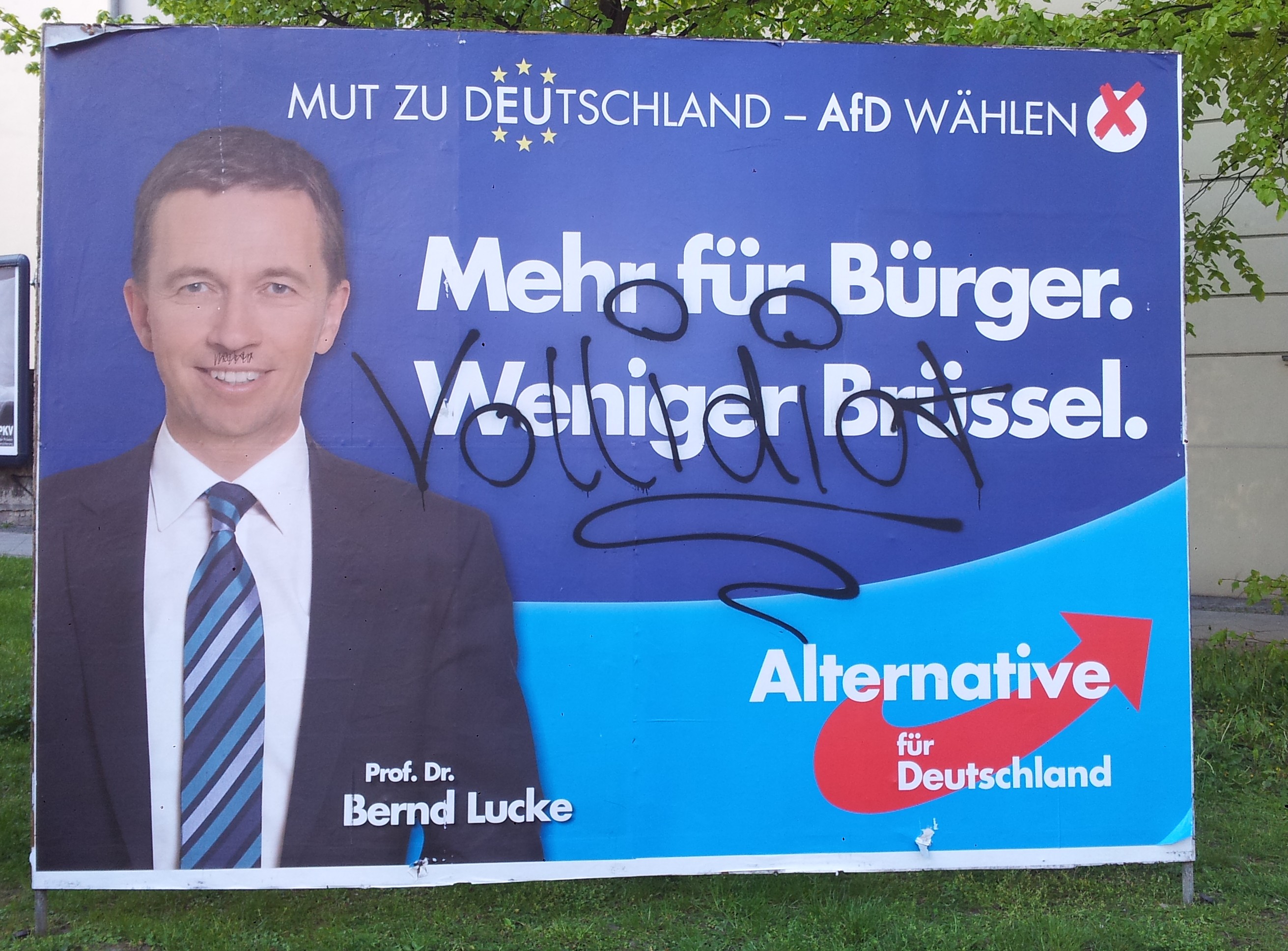 AfD: "In Leipzig hängt kein einziges Plakat mehr"
