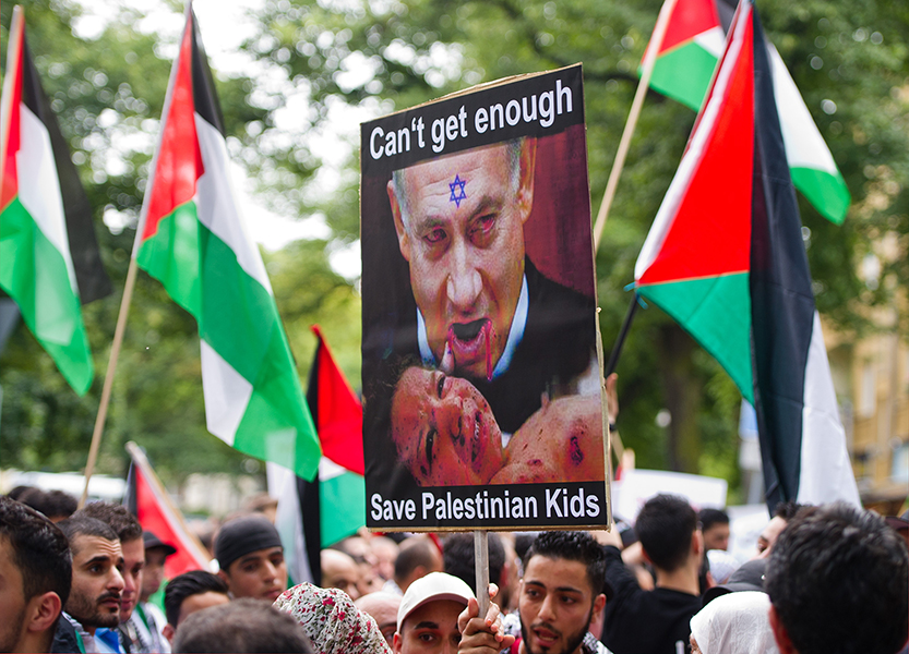 Anti-Israel-Demos: "Tief verwurzelter" Juden-Hass explodiert