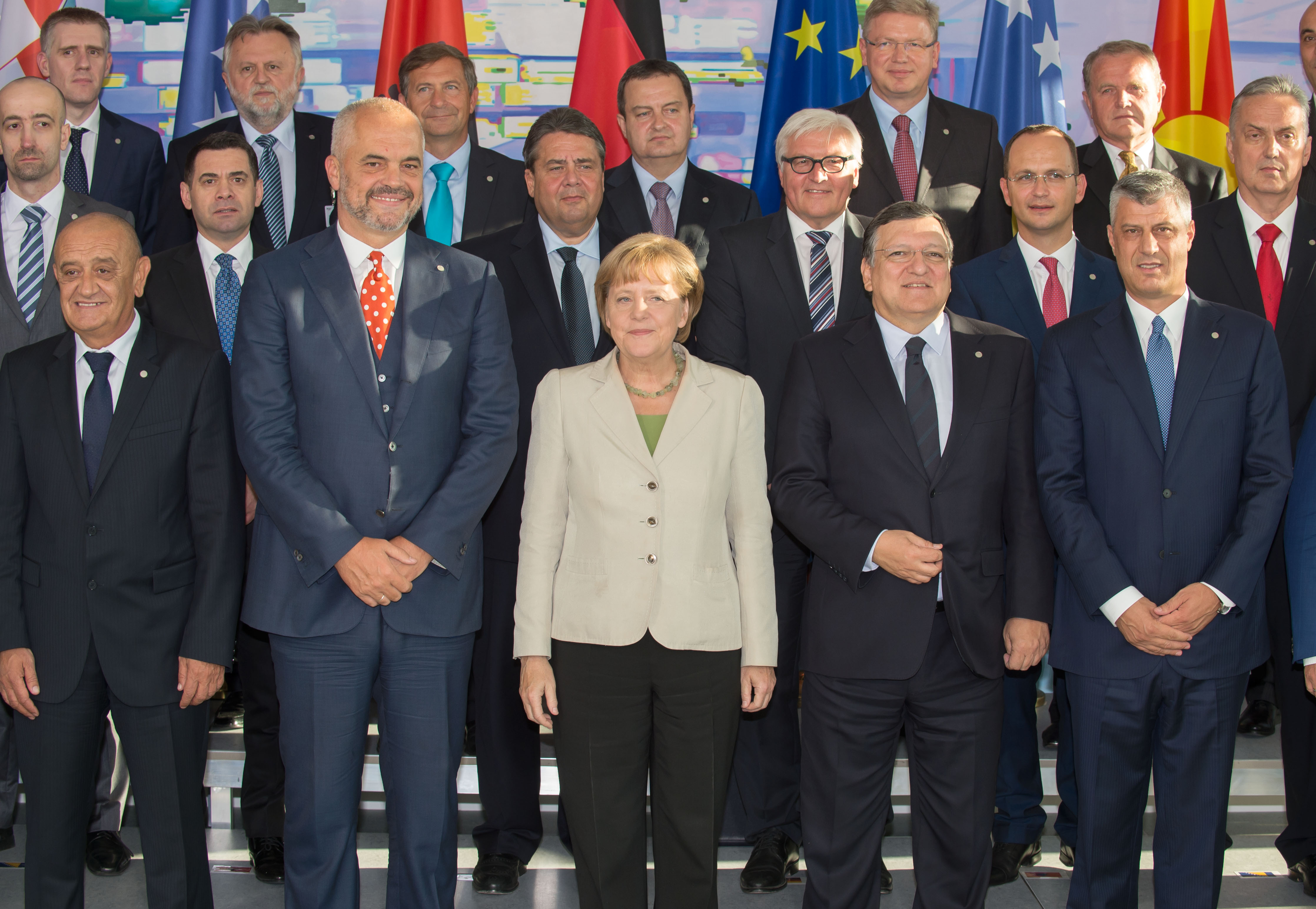 Merkel: Annäherung der Balkan-Staaten an die EU fördern