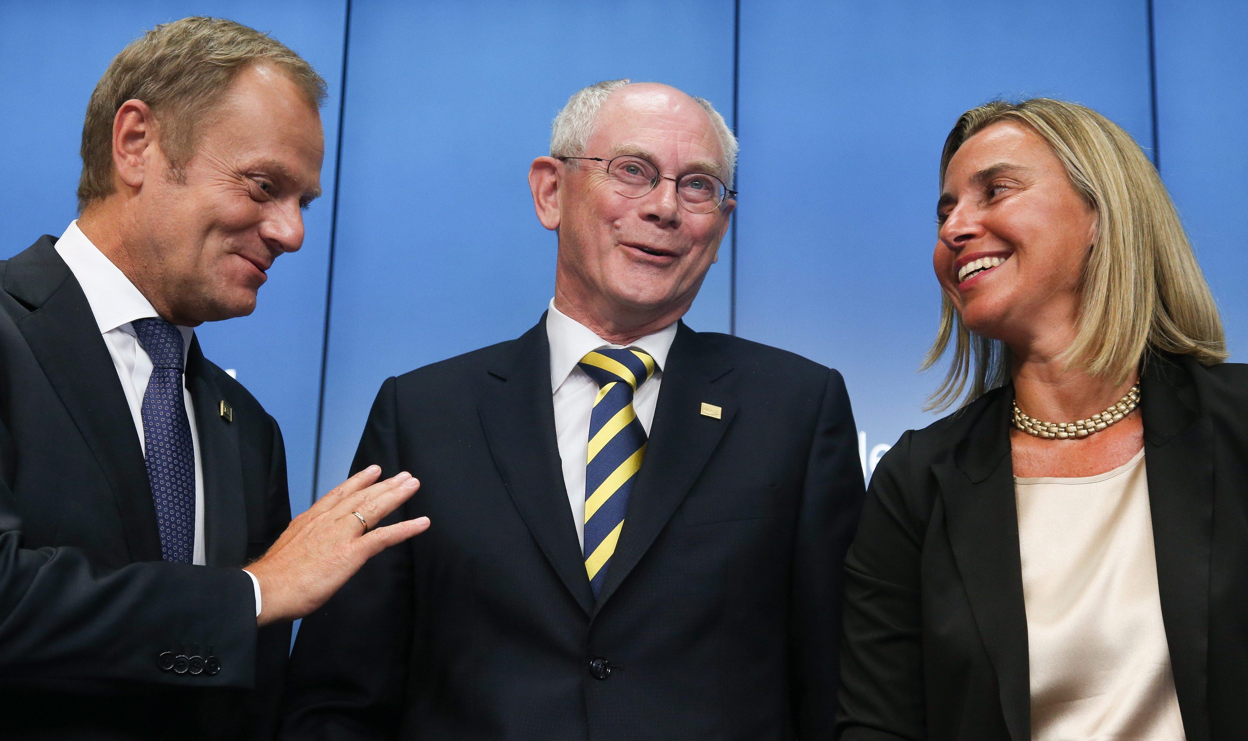 Tusk und Mogherini - EU einigt sich auf Spitzenpersonal