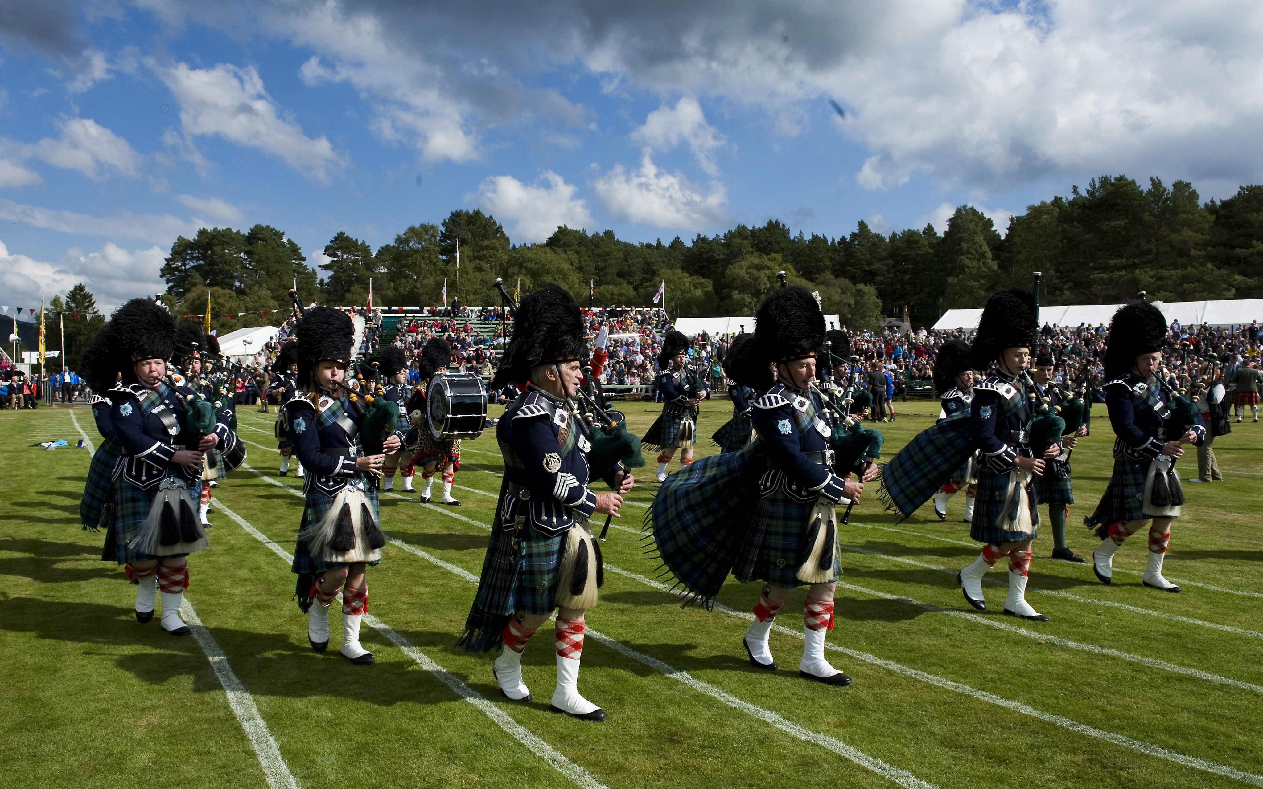 Schottland - Nationale "Gürtelschnallen" reißen