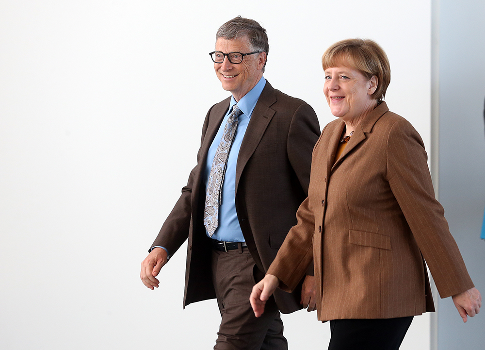 Gates bei Merkel: "Wir müssen die Lehren aus Ebola ziehen"