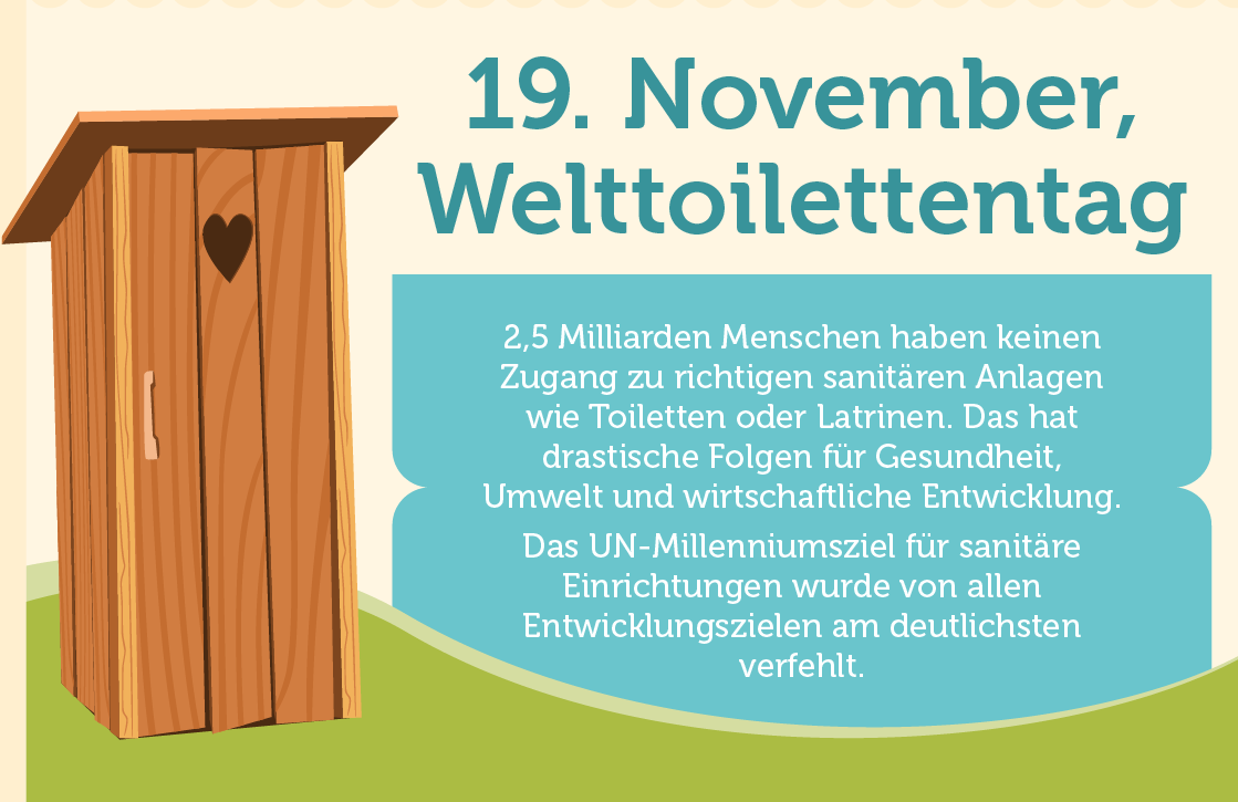 INFOGRAFIK: Dreckige Toiletten töten Tausende Menschen täglich