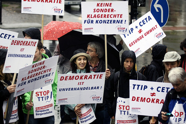 CDU kritisiert Koalitionspartner: "Wir brauchen TTIP-Euphorie, statt TTIP-Hysterie"