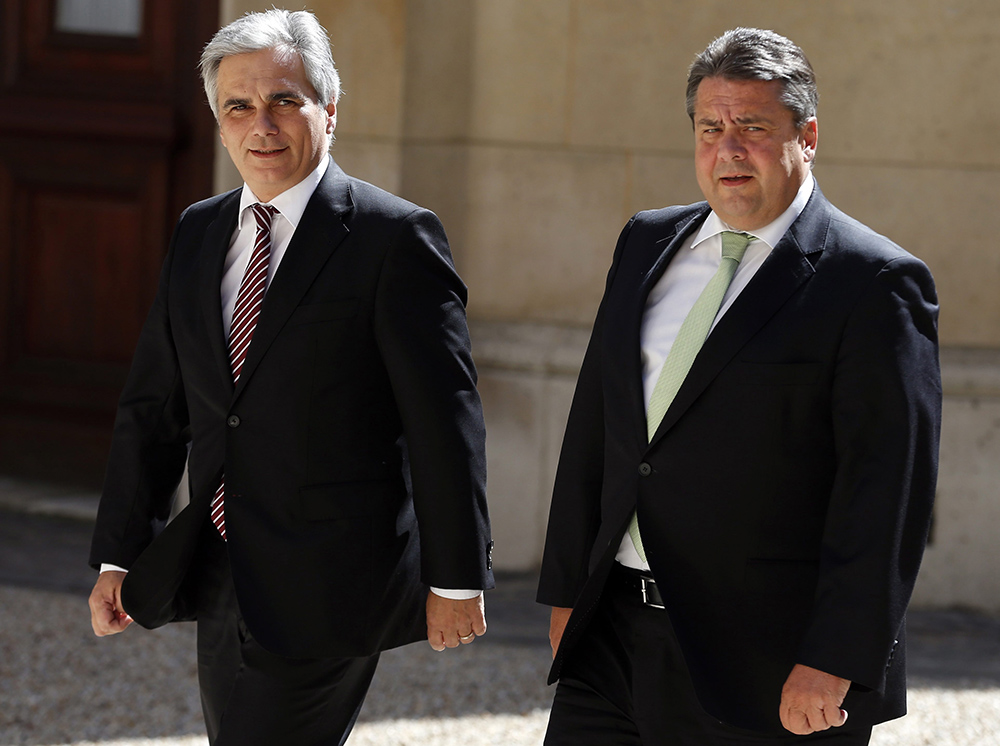 Faymann und Gabriel kritisieren EU-Investitionsprogramm