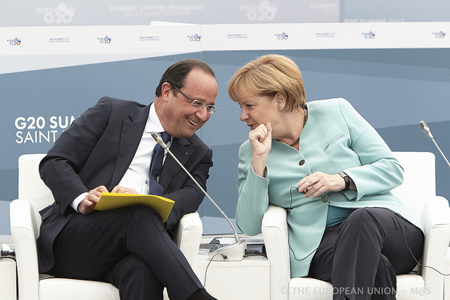 Krisenstimmung bremst deutsch-französische Pläne für die Euro-Zone