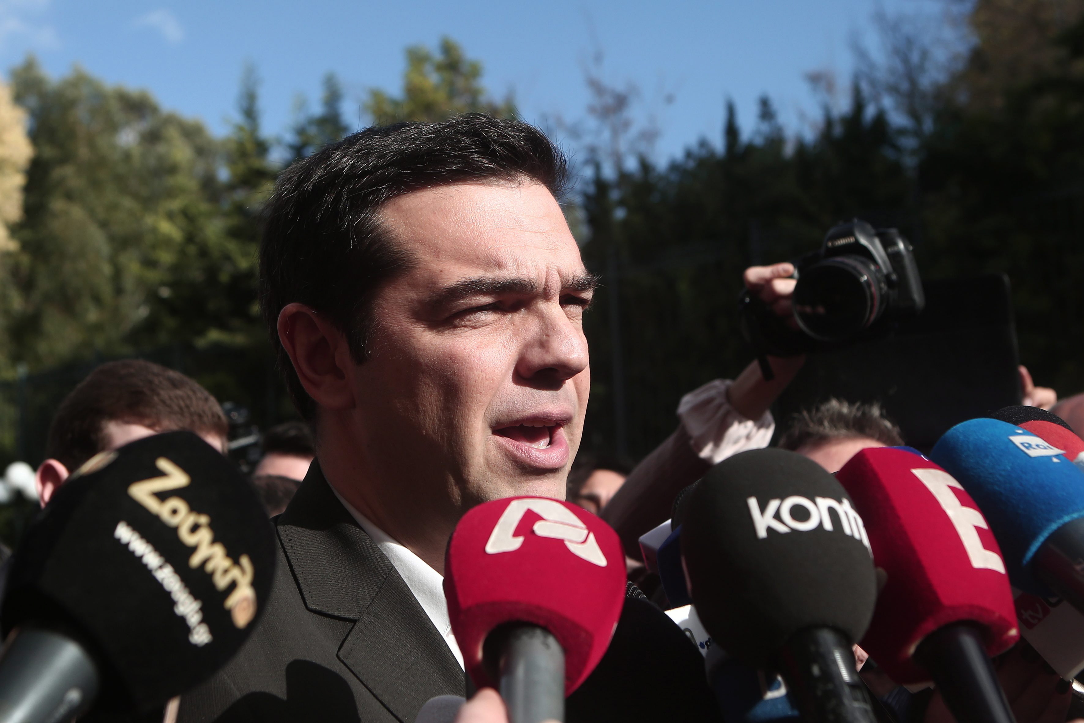 Tsipras wirft Bundesregierung "Ammenmärchen" vor