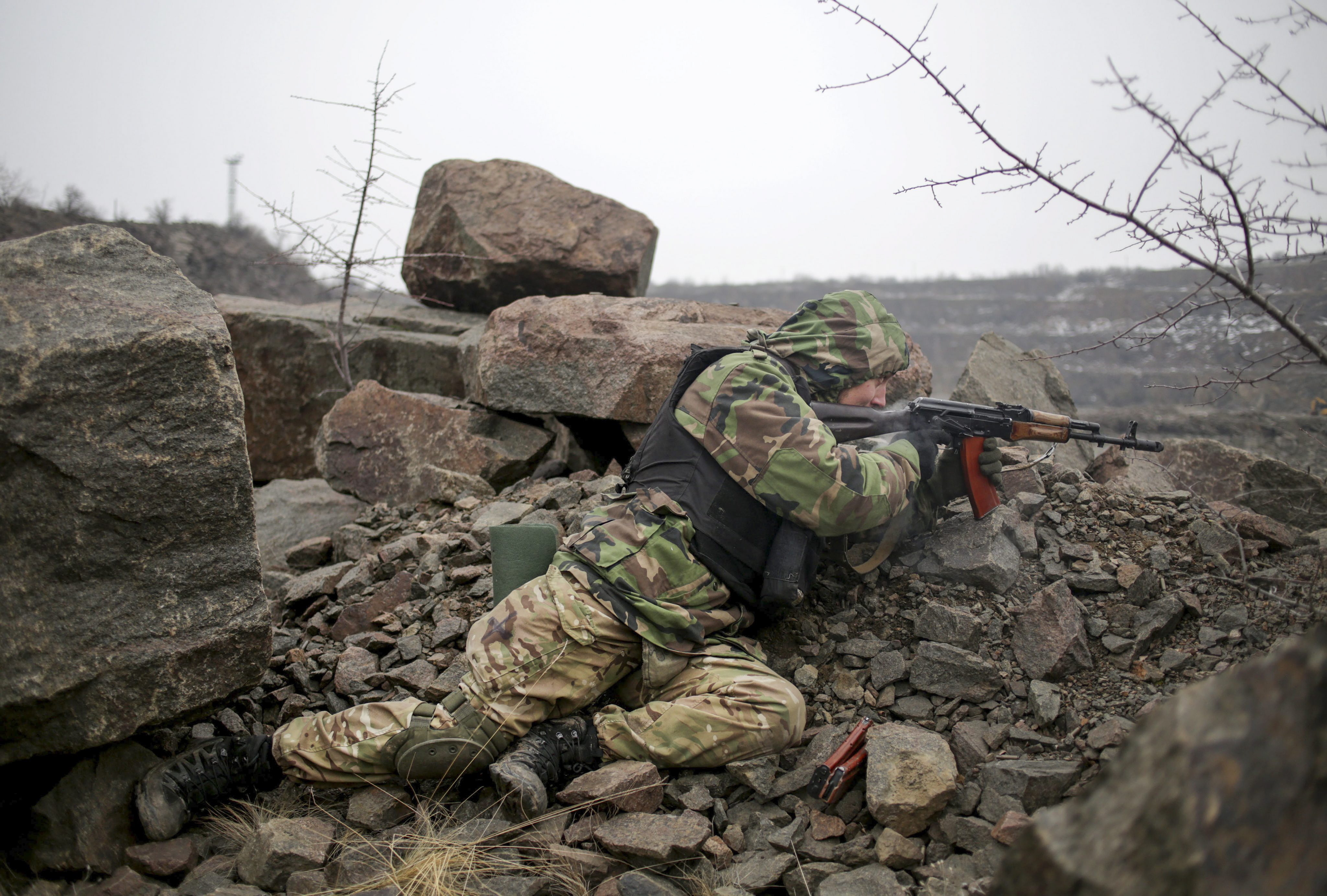 Ukrainische Rebellen machen mobil und starten Offensive