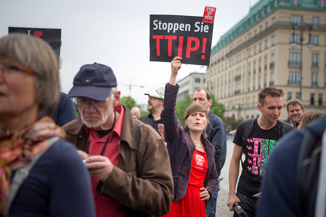"TTIP ist ausbeuterisch, unsozial und das Ende der Demokratie" 