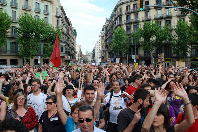 Die soziale Situation in Spanien und die Protestbewegung 15M