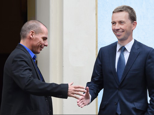 Athen-Besuch: AfD-Chef Lucke präsentiert Pläne für "Neue Drachme"