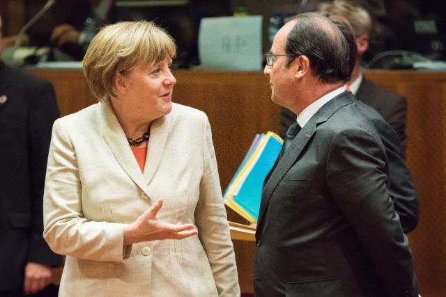 Merkel und Hollande werben für Stärkung der Euro-Zone