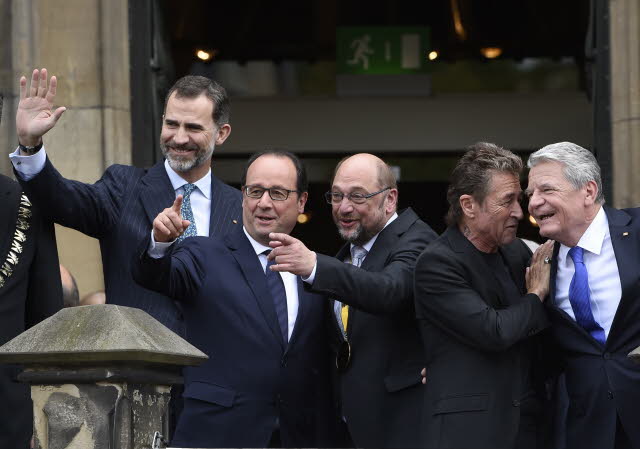 Gauck, Hollande und Schulz warnen vor "alarmierendem" Nationalismus in Europa