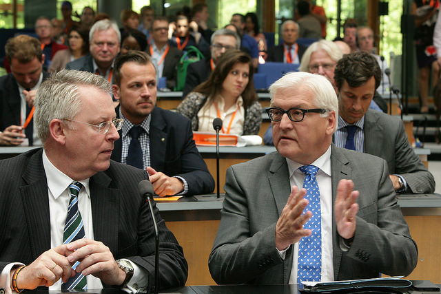 Steinmeier rechnet mit UN-Mandat für Militäreinsatz gegen Schlepperbanden