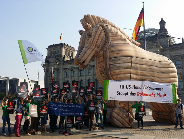 "Stopp TTIP" knackt Zwei-Millionen-Marke