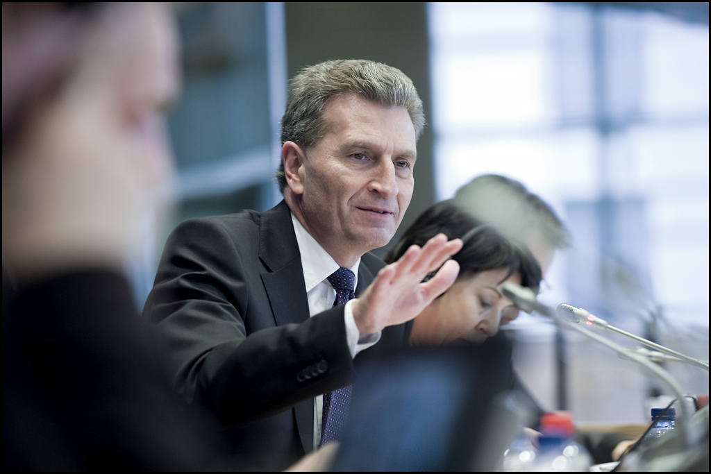 Lobbyismus in der EU-Kommission: Oettinger trifft fast nur Konzerne
