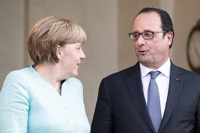 Kompromiss um jeden Preis: Das Duo Merkel-Hollande