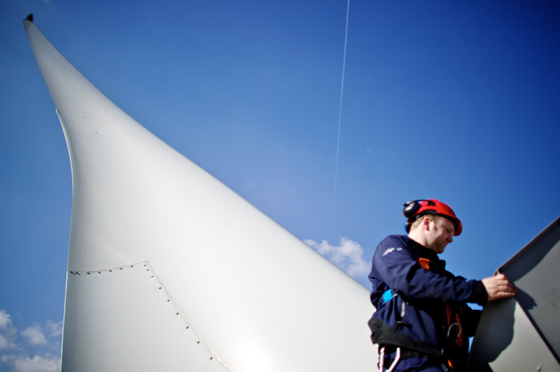 Deutsche Windkraft an Land geht zurück