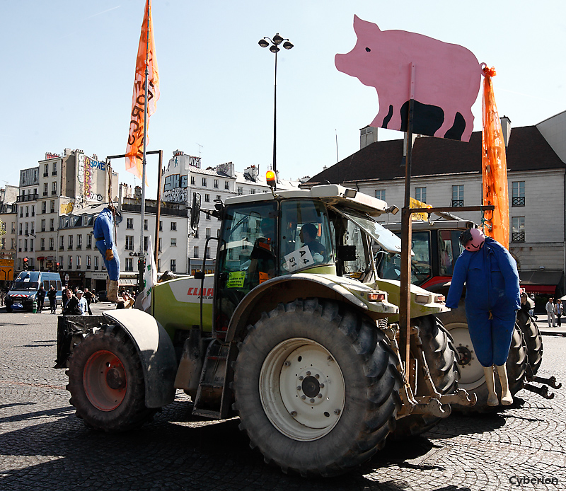 Frankreich: Bauern protestieren gegen sinkende Preise