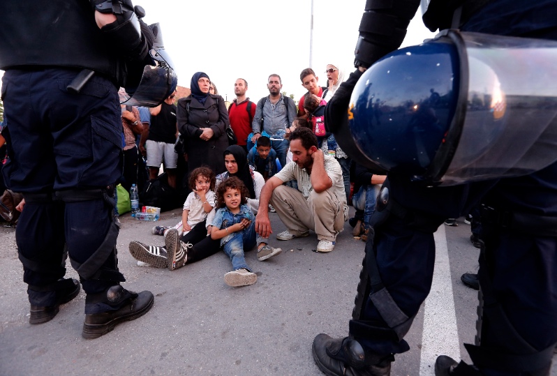 Jetzt stockt der Flüchtlings-Treck in Kroatien