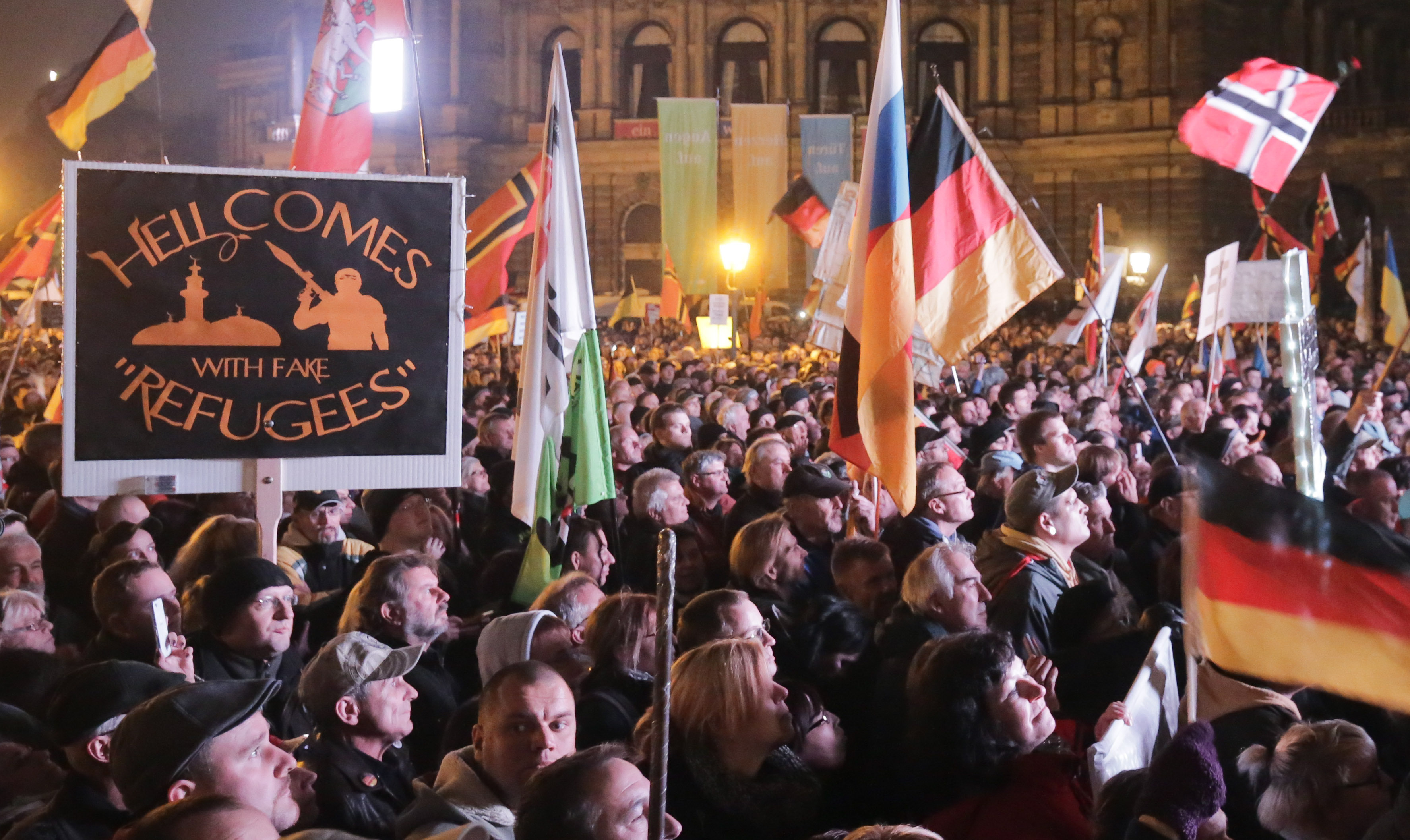 Pegida-Jahrestag: Gewalt, Hassreden und Juden-Vergleiche