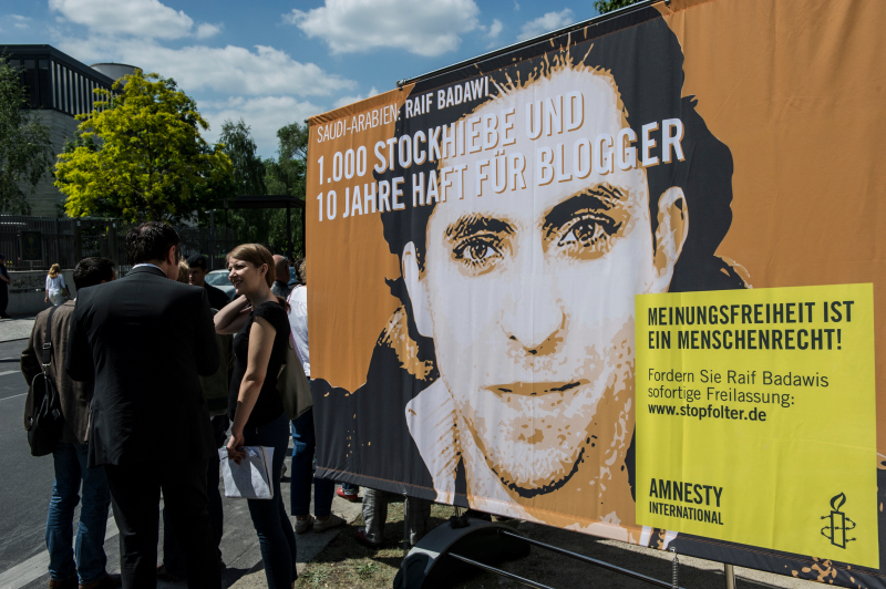 Saudischer Blogger Badawi erhält Sacharow-Preis für geistige Freiheit