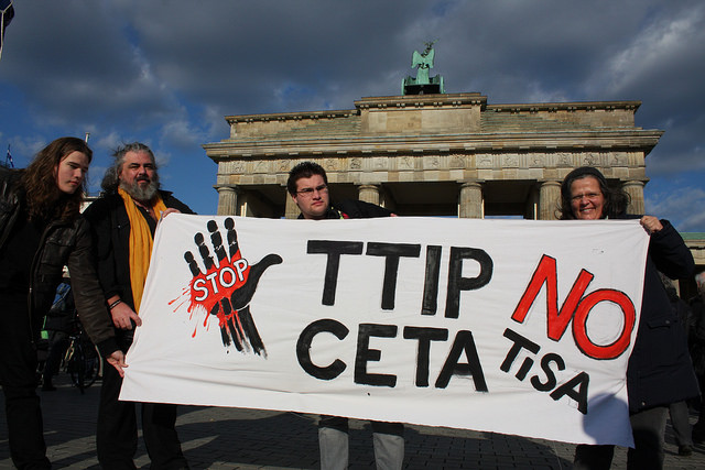 Gabriel: CETA Ja, TTIP Nein