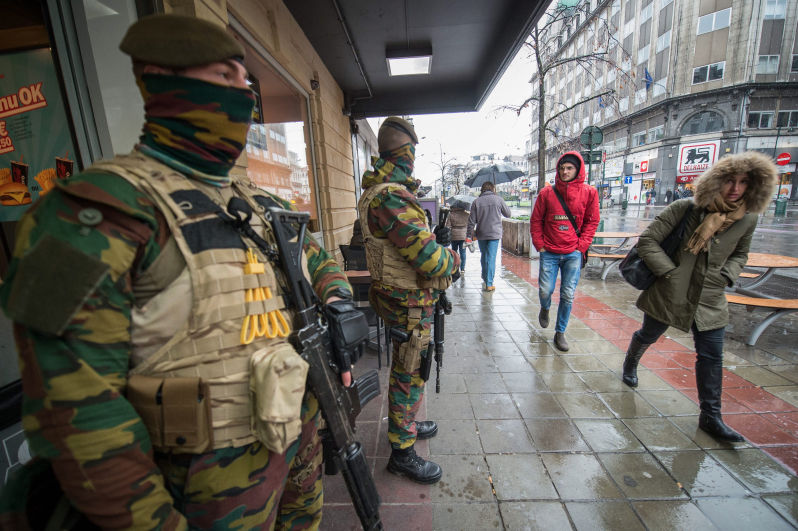 Brüssel: höchste Terrorwarnstufe, Hinweise auf geplanten Anschlag