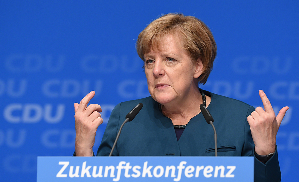 Merkel bricht Lanze für TTIP mit Verweis auf VW-Skandal
