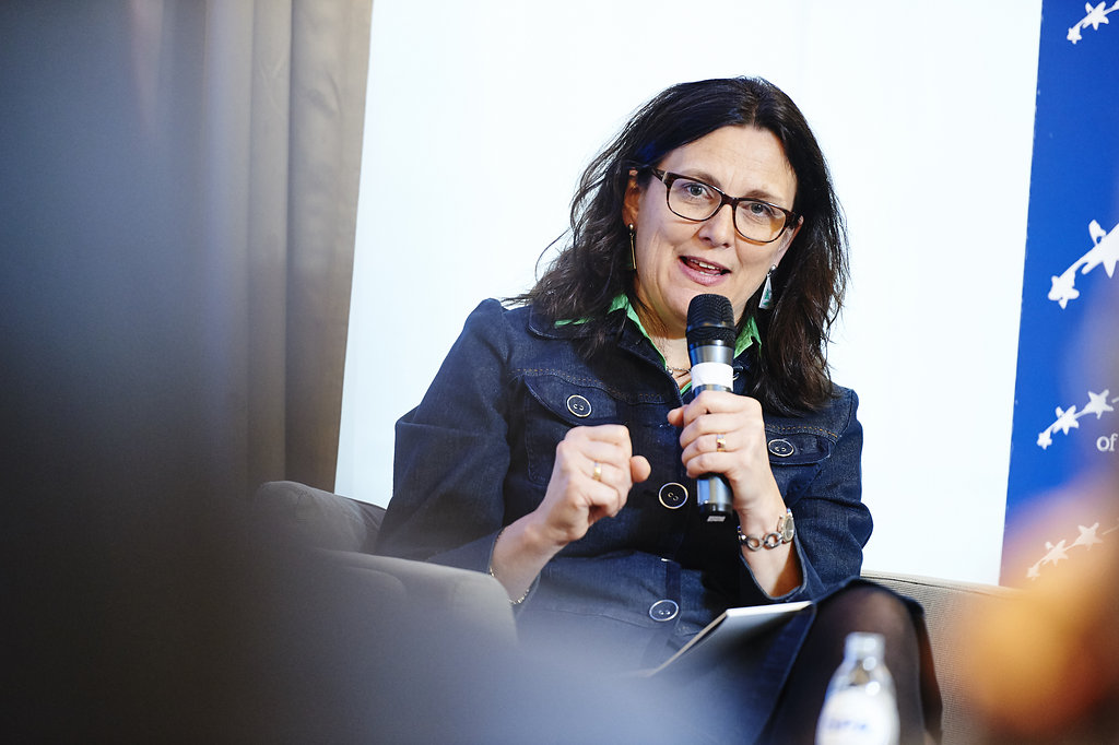 EU-Handelsstrategie: Malmström bewirbt neues Konzept für TTIP
