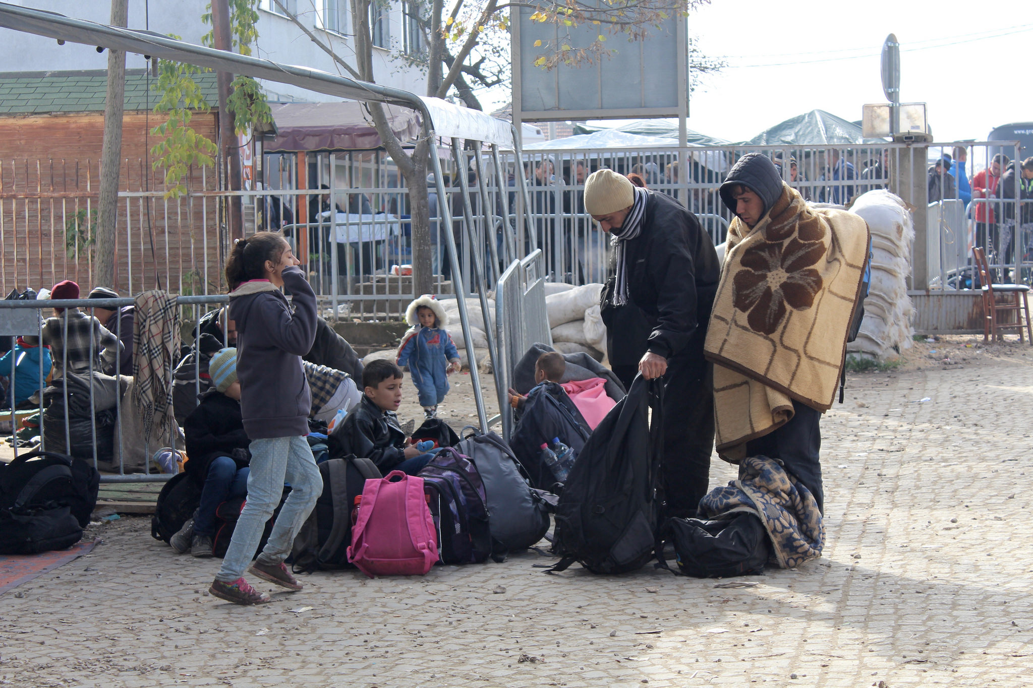 Flüchtlingskrise: Ausnahmezustand an der Grenze zwischen Griechenland und Mazedonien