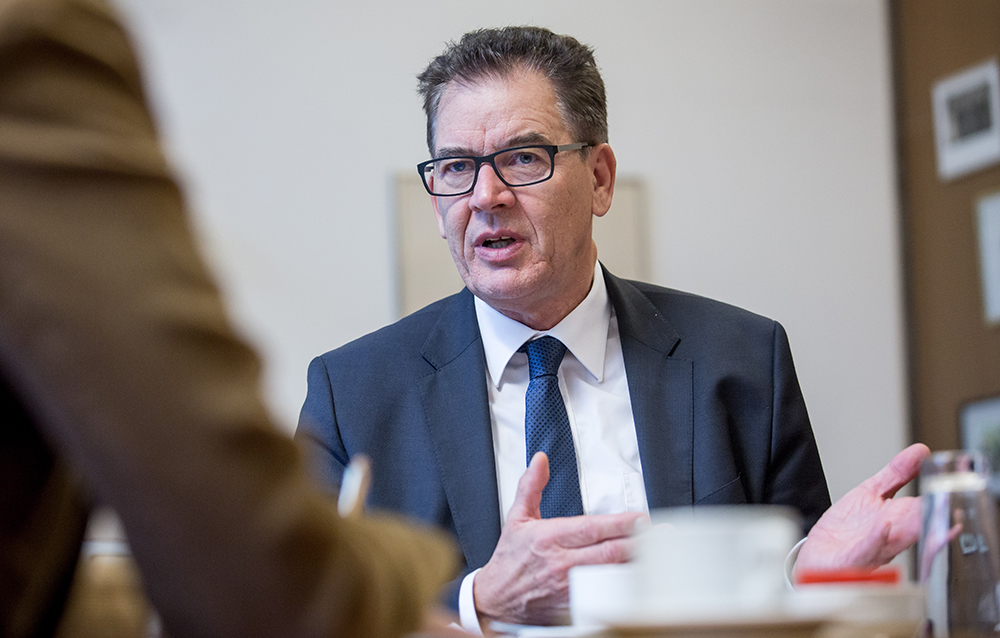 Entwicklungsminister Müller: Hunger ist maßgebliche Fluchtursache